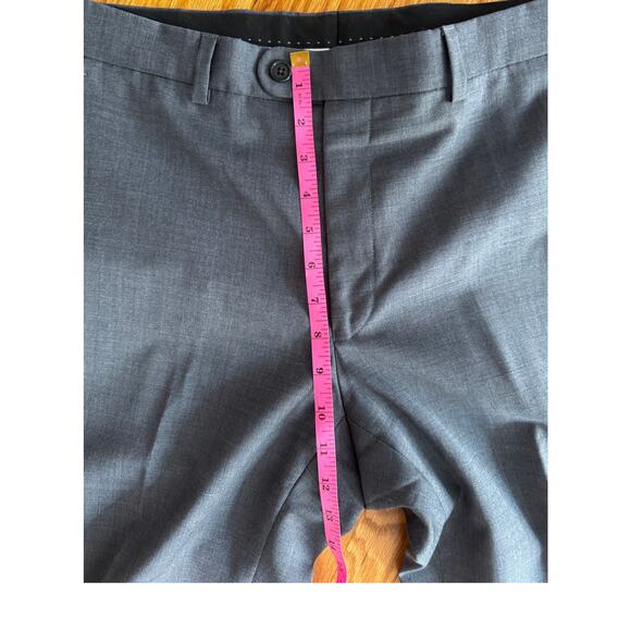 John Varvatos Tailored Fit Pant | Union Made | 33x27.5 - Picture 10 of 13